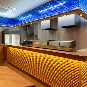 天満／立ち飲み寿司の内装